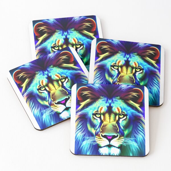 Item preview, Azure Lion's Majesty designed and sold by Beto Santos.