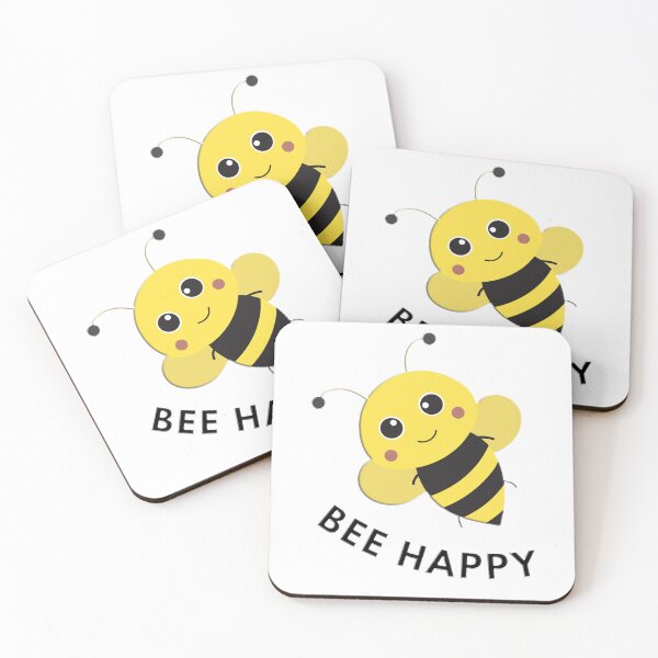 Item preview, bee happy designed and sold by luckymando.