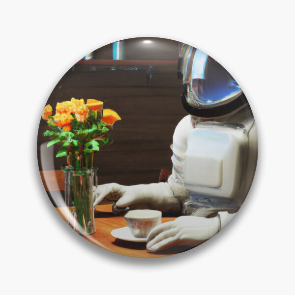 Item preview, Astronaut waiting for a date designed and sold by HouseofMusters.