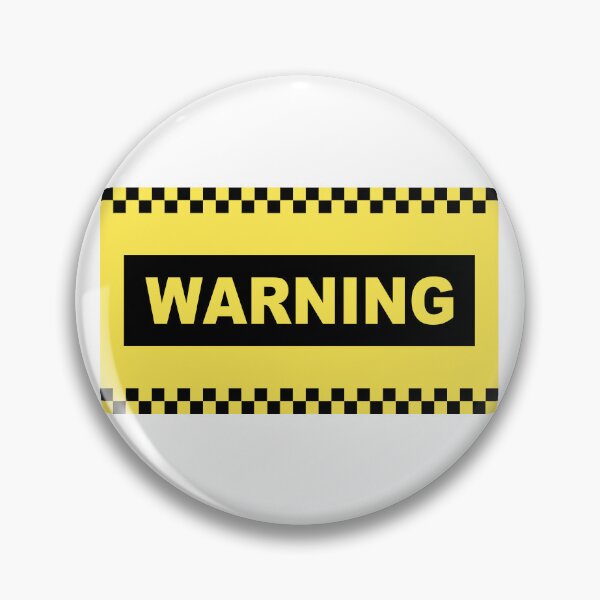 Item preview, Warning yellow sign design designed and sold by Luca Marella.