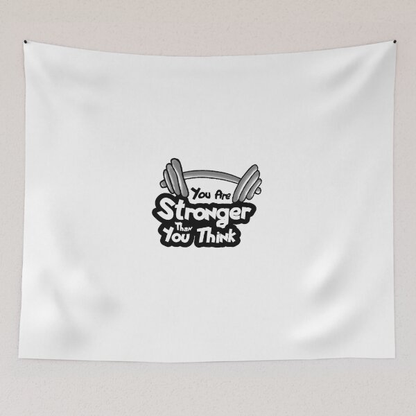 Item preview, You are stronger than you think Hand-drawn By Marcus  designed and sold by Allshorts.
