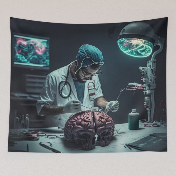 Item preview, Brain surgeon art designed and sold by doomwalker2010.