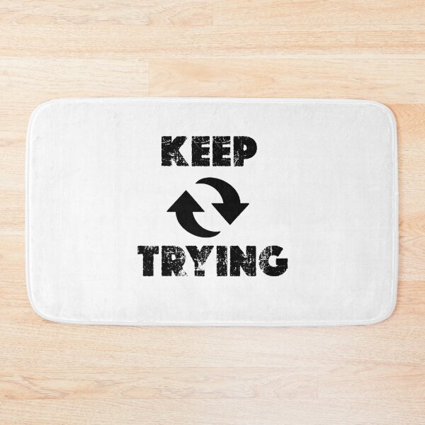 Item preview, Keep trying designed and sold by Manar Altaweel.