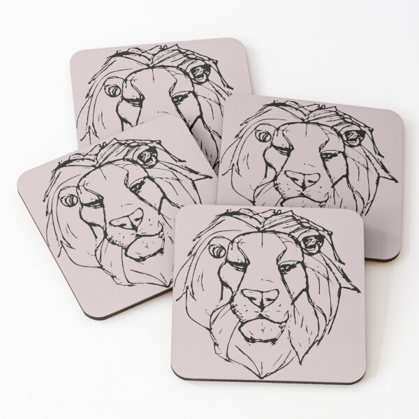 Item preview, Sketch lion head gift designed and sold by TeeArtistry.