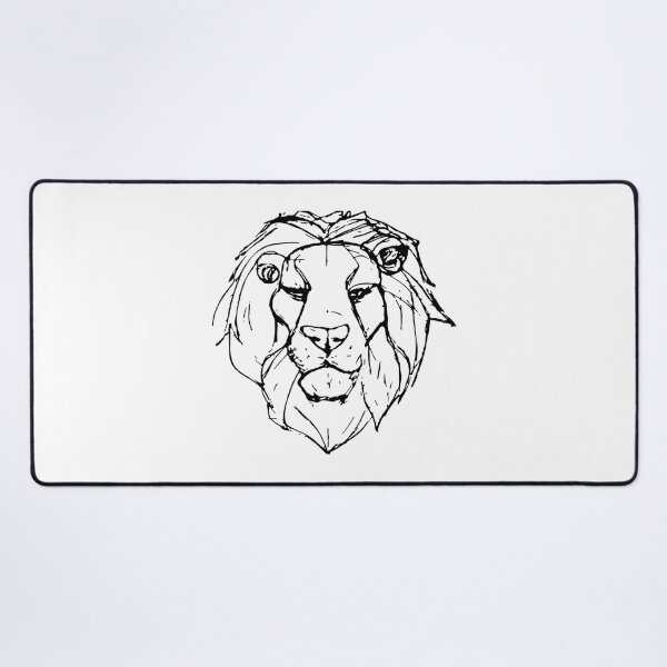 Item preview, Sketch lion head gift designed and sold by TeeArtistry.