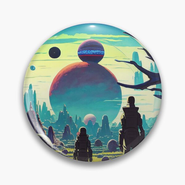 Item preview, Fantasy alien landscape art designed and sold by Nakumis-shop.