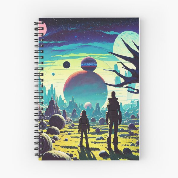 Item preview, Fantasy alien landscape art designed and sold by Nakumis-shop.