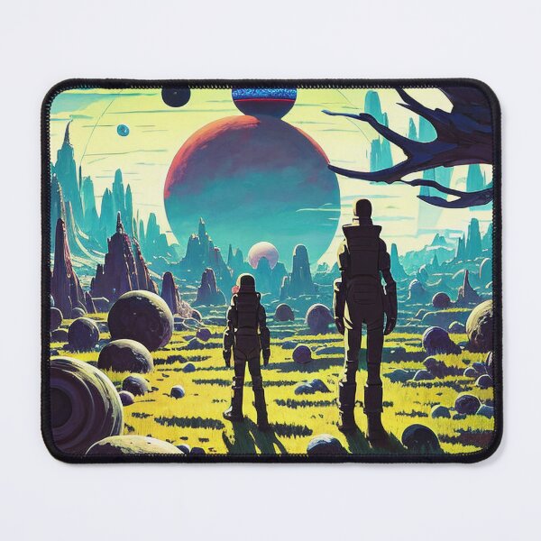 Item preview, Fantasy alien landscape art designed and sold by Nakumis-shop.