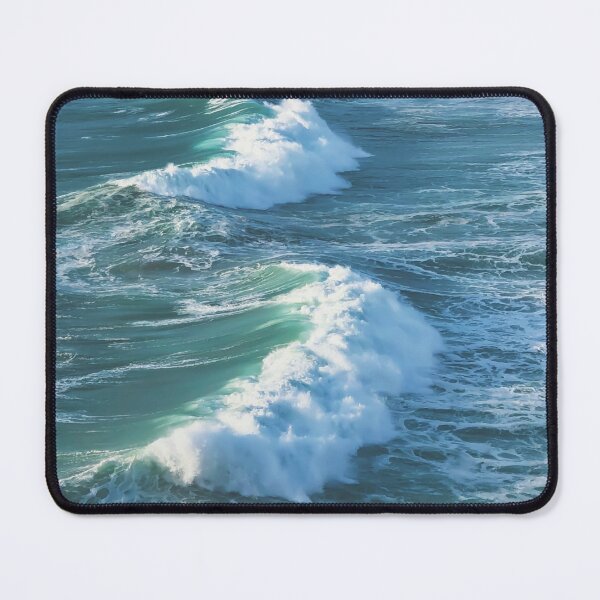 Item preview, Blue Huge Ocean Waves designed and sold by ashandbubu.