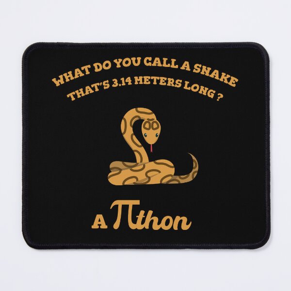 Item preview, Funny Math Humor Pi Day - Python Snake lover  designed and sold by Raiko-art.