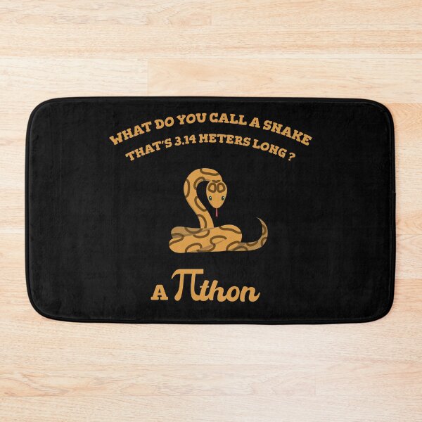 Item preview, Funny Math Humor Pi Day - Python Snake lover  designed and sold by Raiko-art.
