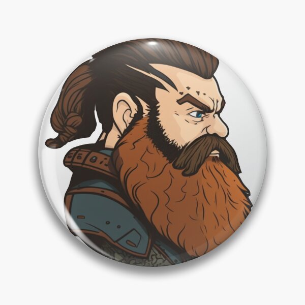 Item preview, Dwarf Side Profile designed and sold by Digital-Space.