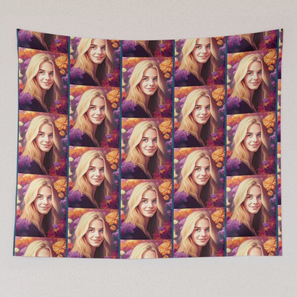 Item preview, Kehinde wiley flowers Graphic designed and sold by TSKMonogram.