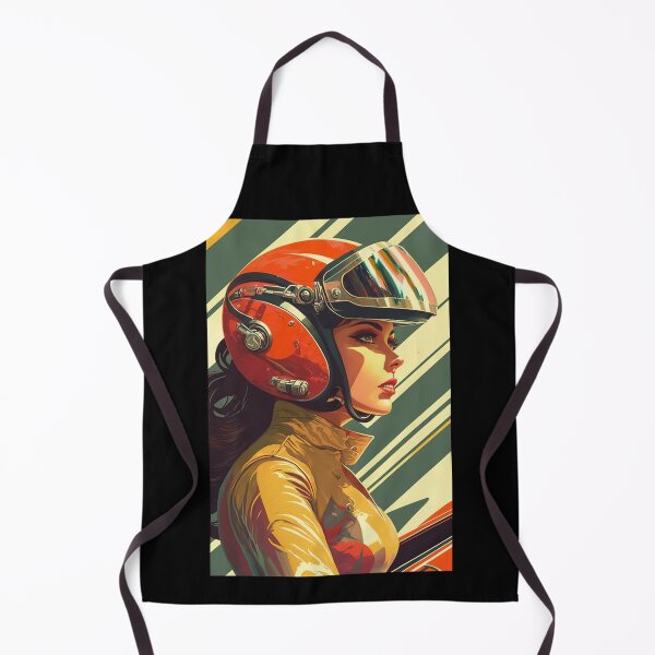Item preview, Retro SciFi Woman engineer 60s  designed and sold by RESToRAPTOR.