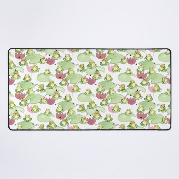 Item preview, Painted Frogs on lily pads  designed and sold by LeeAndCoco.
