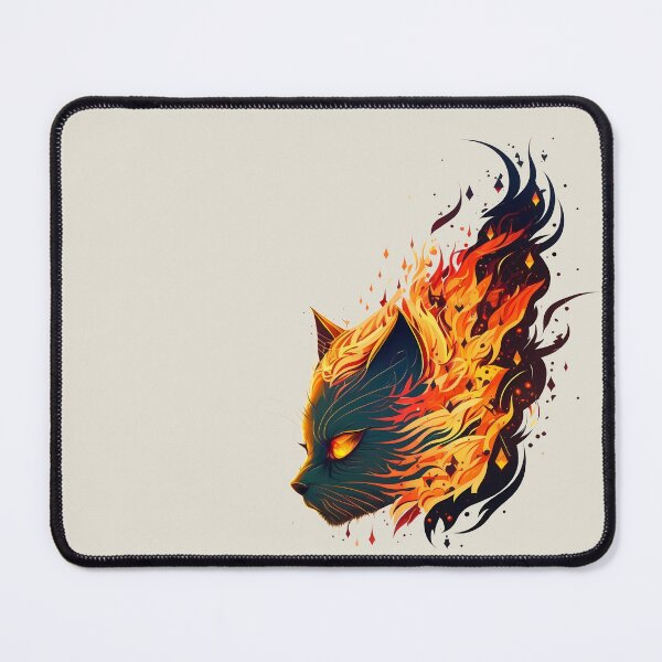 Item preview, cat on fire designed and sold by sdhg.