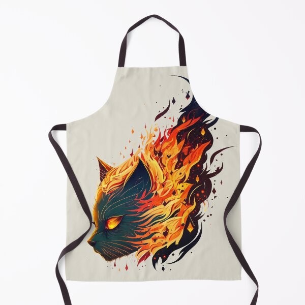 Item preview, cat on fire designed and sold by sdhg.