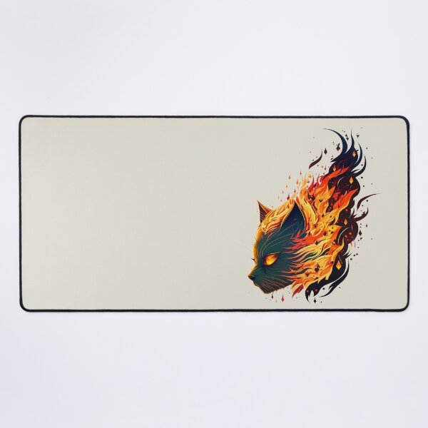 Item preview, cat on fire designed and sold by sdhg.