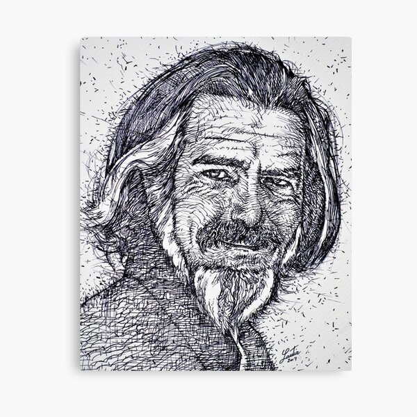 Item preview, ALAN WATTS - ink portrait .1 designed and sold by lautir.