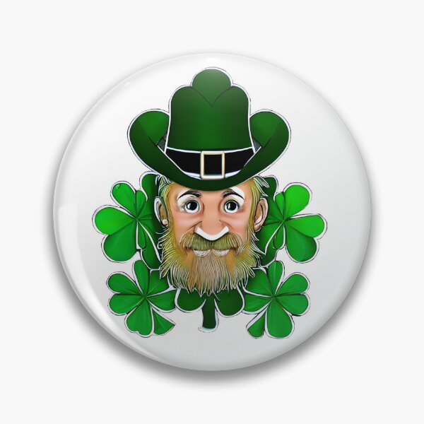 Item preview, Leprechaun head, St. Patrick's day, Leprechaun designed and sold by QuiteGoodShirts.