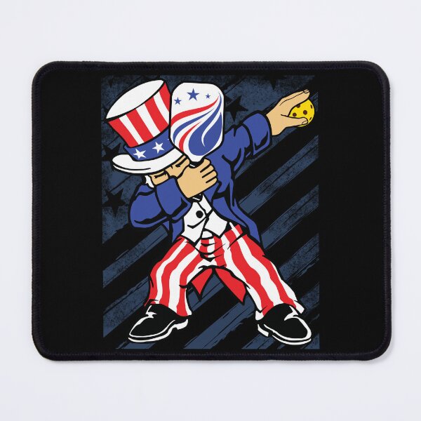Item preview, Pickleball American Flag 4th of July Uncle Sam Dabbing designed and sold by grinta2021.
