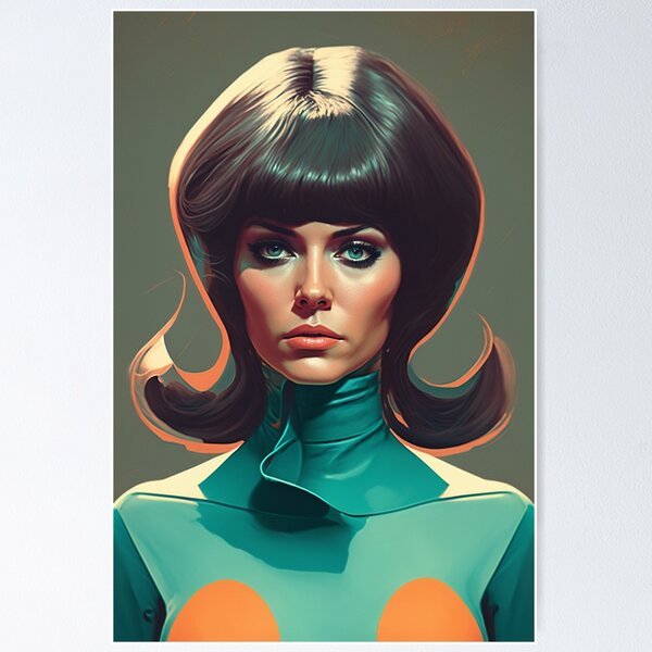 Item preview, Retro Fashion Girl 60s  designed and sold by RESToRAPTOR.