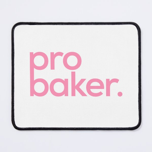Item preview, Pro Baker baking lover pink design baking theme styled minimalist design designed and sold by ZenDesigner.