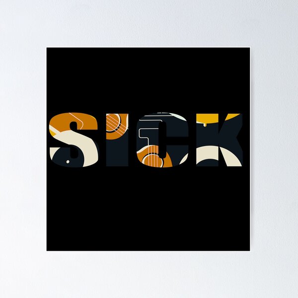 Item preview, S!ck Sickick Crazy Camouflage S!ckK!ck designed and sold by TheGreedyCrypto.