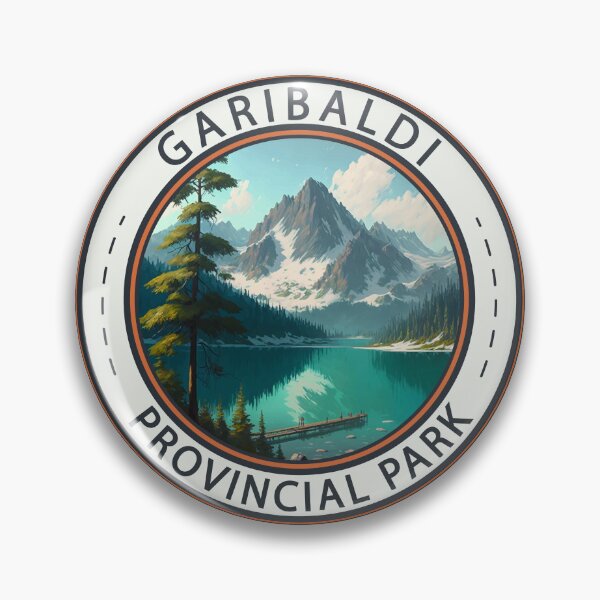 Item preview, Garibaldi Provincial Park Canada Badge designed and sold by KrisSidDesigns.