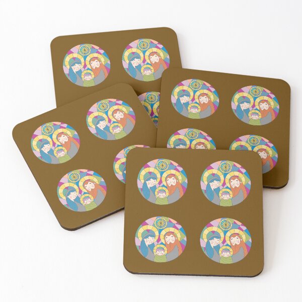 Item preview, Holy Family stickers set designed and sold by neteor.