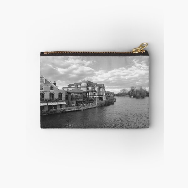 Item preview, Restaurants on river Thames and clouds in Windsor UK designed and sold by santoshputhran.