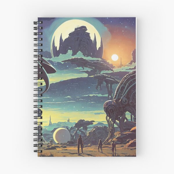 Artikelvorschau, Fantasy-Alien-Landschaftskunst entworfen und verkauft von Nakumis-shop.