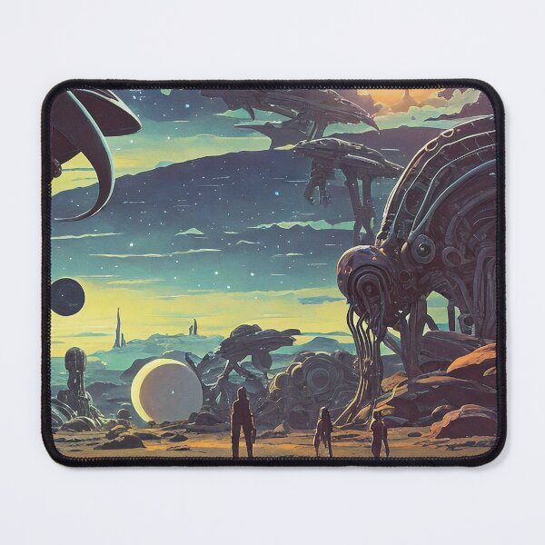 Item preview, Fantasy alien landscape art designed and sold by Nakumis-shop.