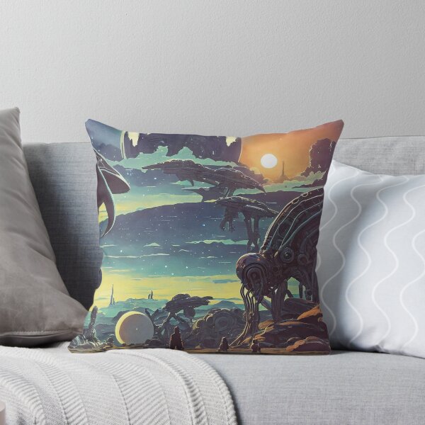 Item preview, Fantasy alien landscape art designed and sold by Nakumis-shop.