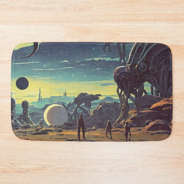 Item preview, Fantasy alien landscape art designed and sold by Nakumis-shop.