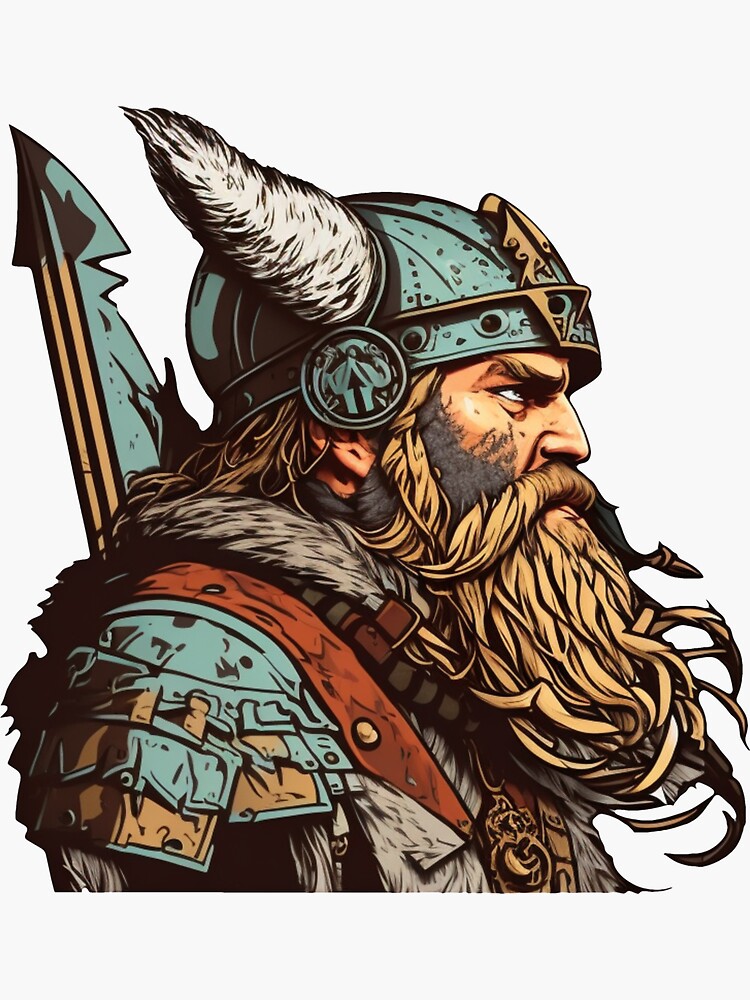 Viking Battles Stickers for Sale