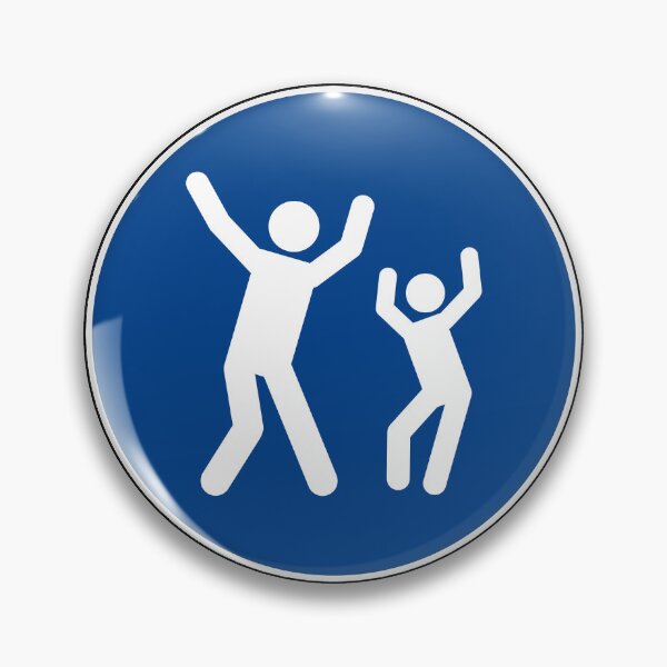 Item preview, Dance is mandatory funny street sign design designed and sold by Luca Marella.