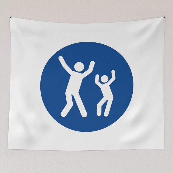 Item preview, Dance is mandatory funny street sign design designed and sold by Luca Marella.