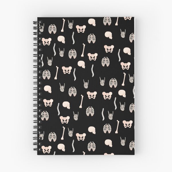 Item preview, Spooky skeleton pattern designed and sold by KaidaStore.