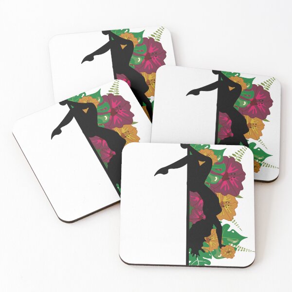 Item preview, Botanical pole dancer silhouette  designed and sold by Garden-Eden.