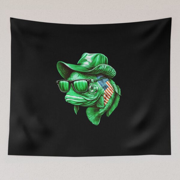 Item preview, American Flag Fishing St Patrick's Day Irish Lucky Fishing  designed and sold by TeeTopiaa.