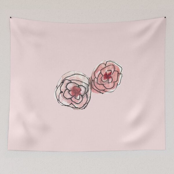 Item preview, Cute pink floral design designed and sold by Cottage-store.