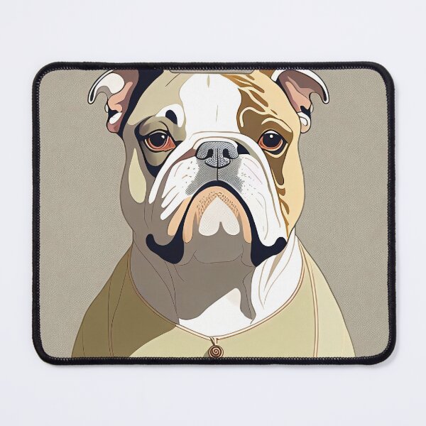 Item preview, Minimalist Boho Bulldog designed and sold by BohoRhapsody.