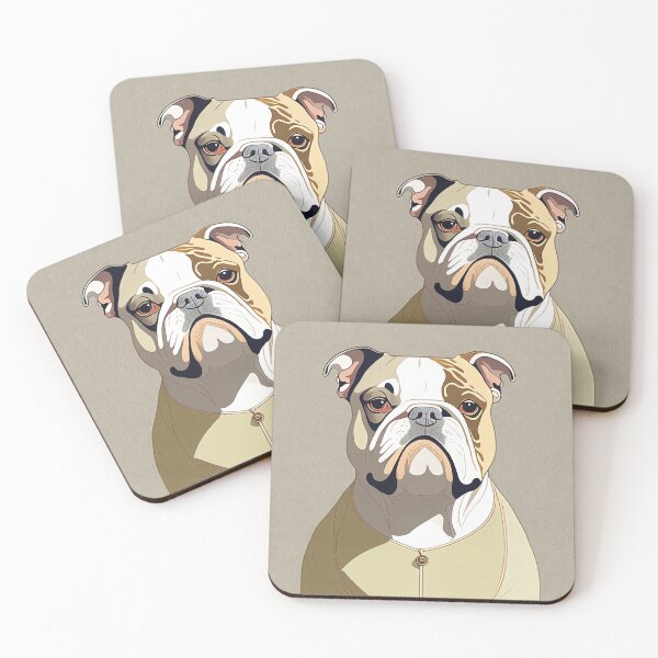 Item preview, Minimalist Boho Bulldog designed and sold by BohoRhapsody.