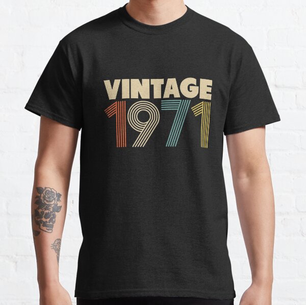 Vintage 1971 - 47th Birthday Classic T-Shirt