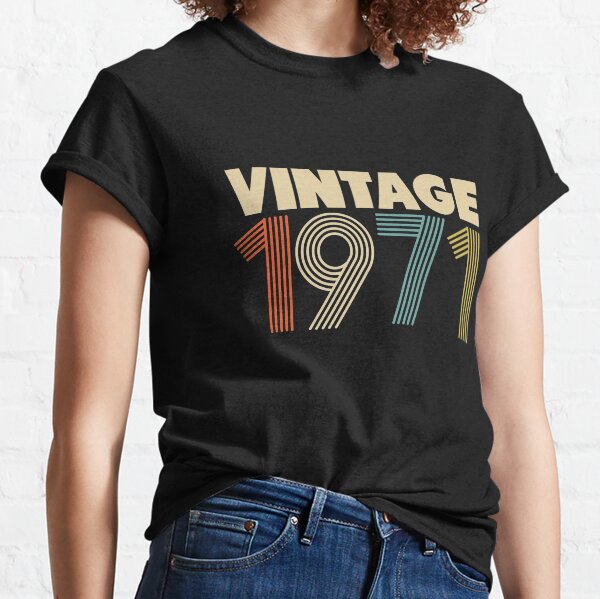 Vintage 1971 - 47th Birthday Classic T-Shirt