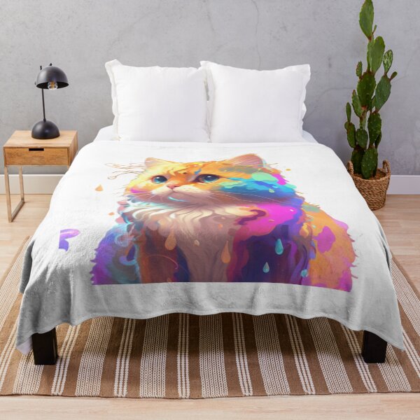 Item preview, "Kawaii Kitty Kingdom: A Colorful Anime Cat Adventure designed and sold by youssef nouree ⭐ ⭐ ⭐ ⭐ ⭐.