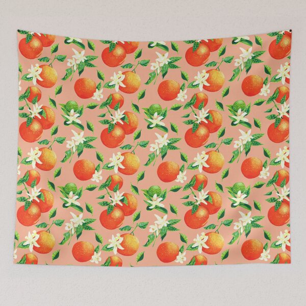 Item preview, Oranges and Orange Blossoms- Peach designed and sold by Phoebekirk.