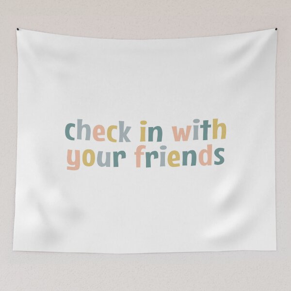 Item preview, Check In With Your Friends designed and sold by MOONINSPIRATION.