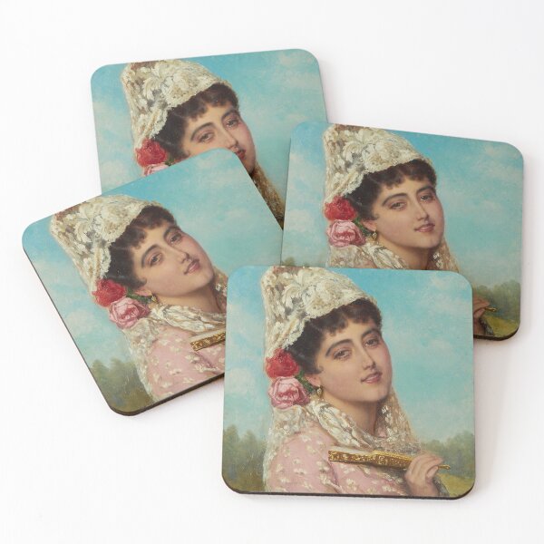 Item preview, Spanish Beauty (1896) - John Bagnold Burgess designed and sold by SALON DES ARTS.